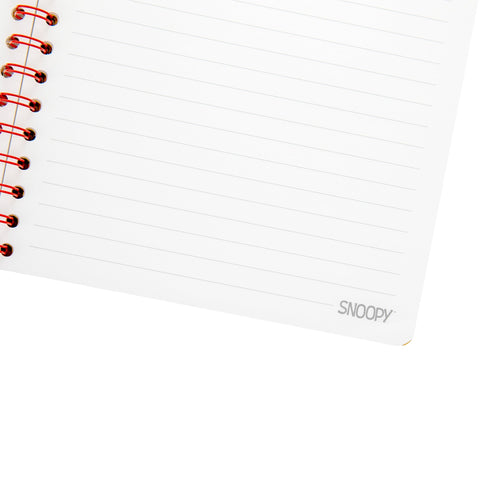 Caderno Formato A5 - Snoopy