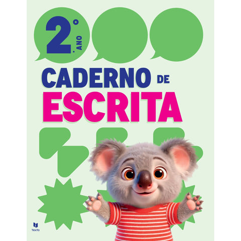 Caderno De Escrita 2.º Ano de Vários