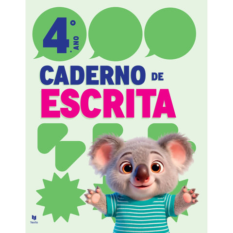 Caderno De Escrita 4.º Ano de Vários