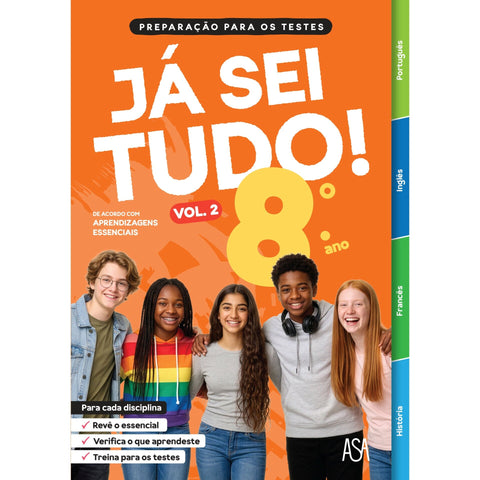 Já Sei Tudo! 8.º Ano  Volume 2
 de Vários