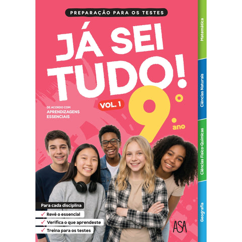 Já Sei Tudo! 9.º Ano  Vol 1 de Vários