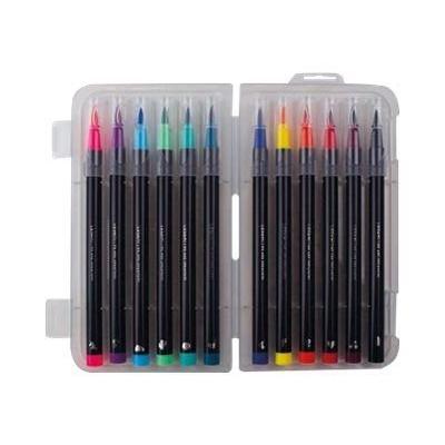 Conjunto 12 Marcadores Brush
