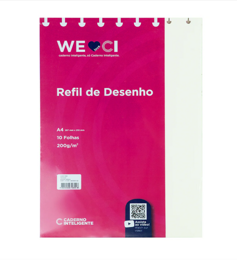 Recargas Desenho Grande 200G 10 Folhas
