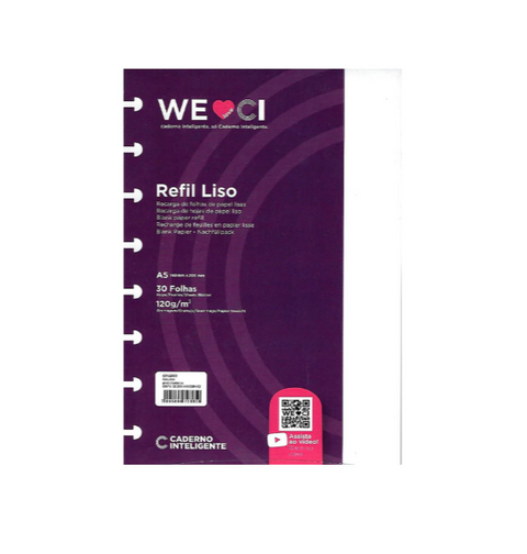 Recargas A5 Liso 120G Inteligente