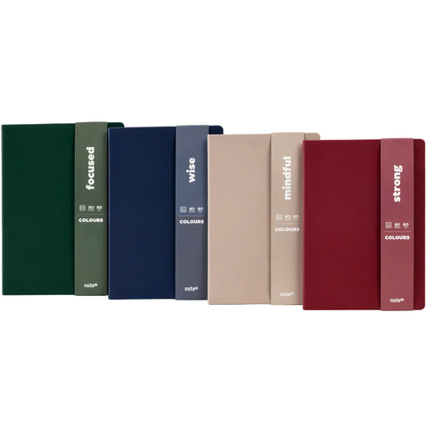 Caderno A5 Pautado Colours Focused Note!