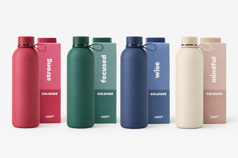 Garrafa em Inox 750ml Colours Strong Note!