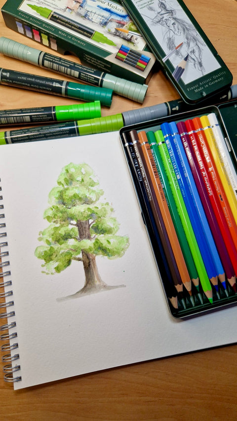 FABER-CASTELL | Workshop – Art & Graphic (Técnicas Húmidas)