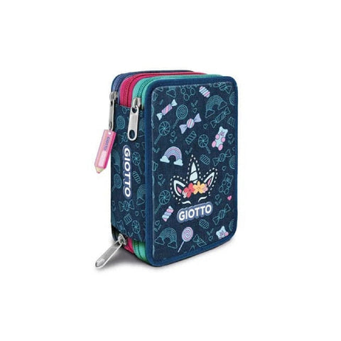 Estojo Completo 3zip Unicornio Giotto