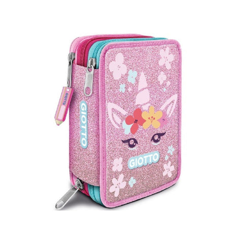Estojo Completo 3zip Unicornio Giotto