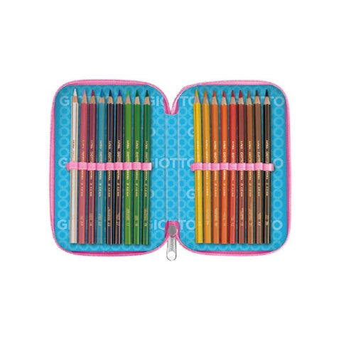 Estojo Completo 3zip Unicornio Giotto