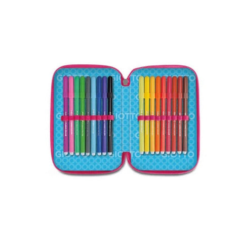 Estojo Completo 3zip Unicornio Giotto