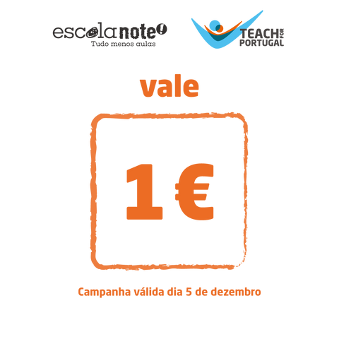 Vale Solidário 1€ - Teach for Portugal