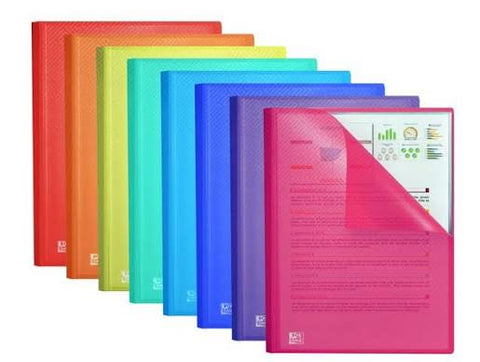 Capa de Arquivo Urban A4 80 Bolsas Transparentes (várias opções) Oxford